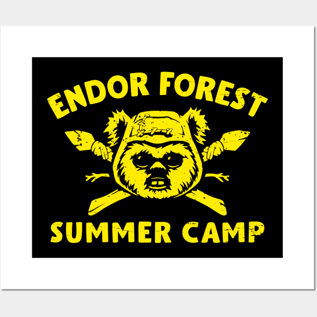 Endor Forest Summer Camp Wall Art by Vault Emporium